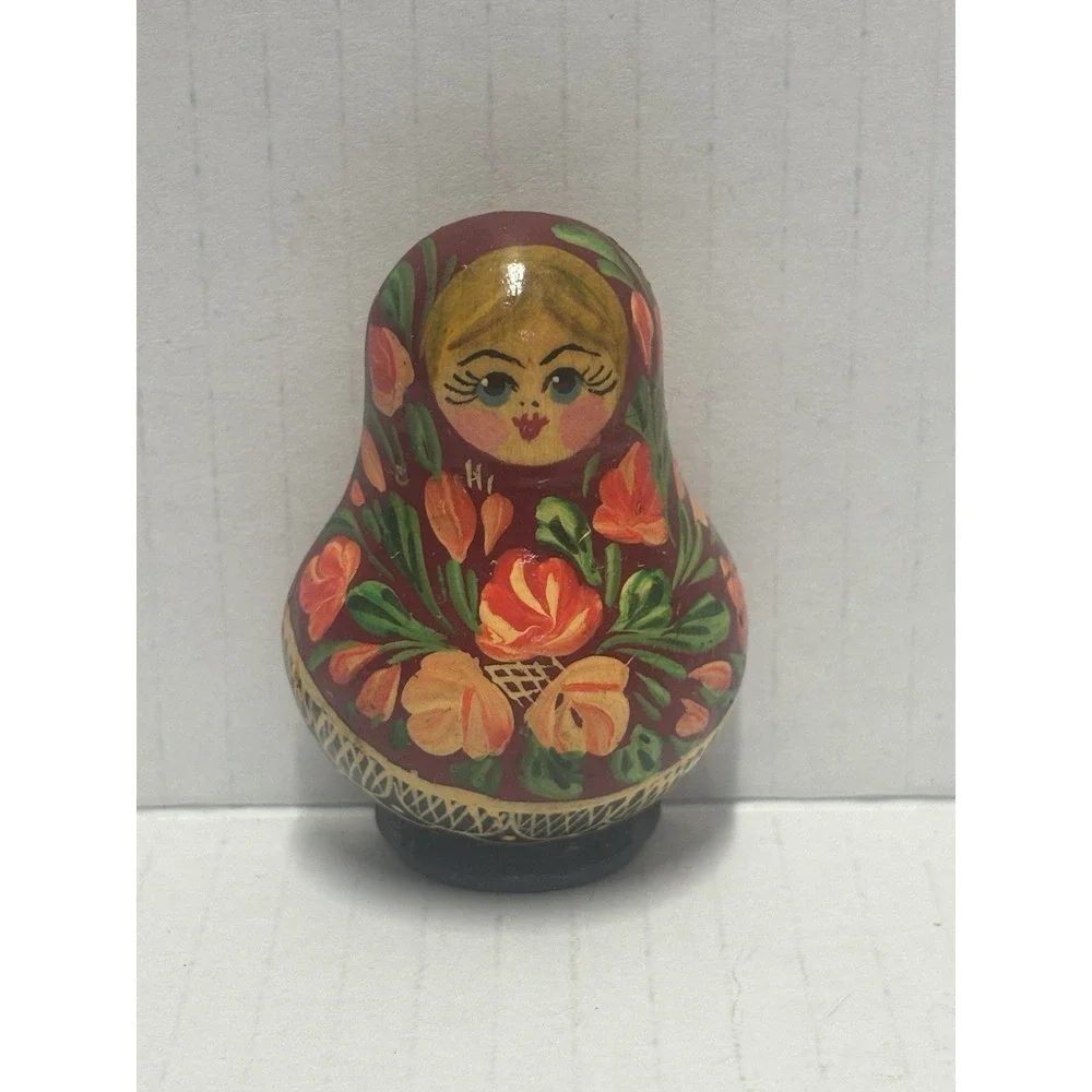 Russian Nesting Doll Look Refrigerator Magnet 2.5